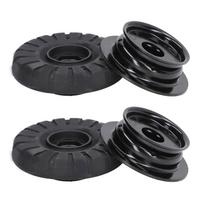 Front Shock Absorber Strut Mount Wear Resistant Top Strut Mounting Rubber Replacement for Chevy