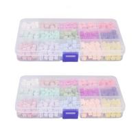 2 Box Sealing Wax Beads 15 Colors Quick Drying Octagonal Craft Sealing Stamp Wax for Party