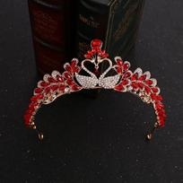 Krištolo vestuvių tiara ir karūnos Kalnų krištolas Princess Diadem Vestuviniai Plaukų Priedai Papuošalai Karūnos Tiara Moterims Nuotaka white