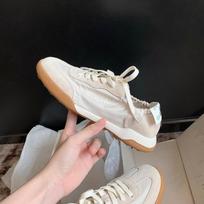 Ballet Training Shoes for Women Summer Breathable Sports Insole Height-increasing Shoes White Sneakers Flat Shoes 34 balta
