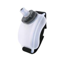 200ML sportinis riešo vandens buteliukas su šiaudeliu, nepralaidus, nešiojamas, lengvas, lauko, dviračių, fitneso, kelioninis, reguliuojama apyrankė, spaudžiamas gėrimo puodelis gryna