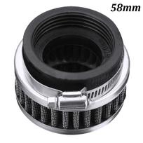 New Stainless Motorcycle Engine Air Intake Filter Performance For 58mm Scooter ATV