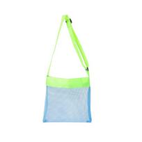Outdoor Large Capacity Foldable Portable Beach Mesh Bag Children's Beach Toys Clothing Travel Miscellaneous Storage Bag Organizers