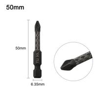 High Strength Magnetic Cross Bit Hex Shank Screwdriver Bit for Impact Use