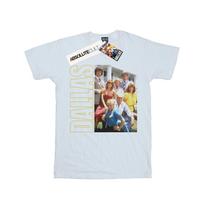 Dallas Mens Ewing Family Photo T-Shirt S balta