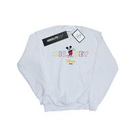 Disney Womens/Ladies Mickey Mouse 1928 Sweatshirt XXL balta