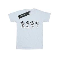 Disney Mens Mickey Mouse Four Emotions T-Shirt XXL balta