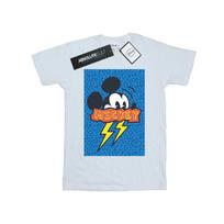 Disney Mens Mickey Mouse 90s Flash T-Shirt S balta
