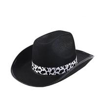 Brown Trimmed Milk Ribbon Cowboy Hat, Coffee Colored Western Cowboy Hat, Black Dick Cowboy Hat One Size juoda