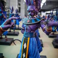New- Jt Statue Dragon Ball Beerus Action Figures 53cm Destruction Of God Anime Peripheral Art Play Ornaments Gifts