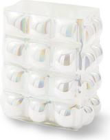 Polspotten Vaza Bubble stiklinė, 26,5 cm, skaidri