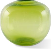 Polspotten Vaza Poison Ball 34 cm, stiklinė, laimo spalvos