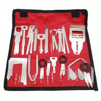 38Pcs Car Audio Release Keys Extractor Car CD Player Disassembly Tools Metal Auto Radio Repair Removal Tool White