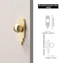 Modern Wardrobe Cabinet Handle Light Luxury Bedside Table Handle New Drawer Handle 1