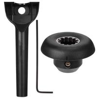 Blender Blade Removal Tool Wrench, Drive Socket, Hexagonal Wrench Blender Repair Replacement Kit for Vitamix Blender CHINA gray