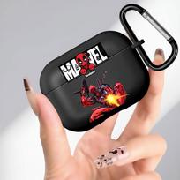 Marvel Superherojų Šauni dėklas Airpods 3 Pro Pro3 2 4 Pro2 1 Ausinėms Dangtelis Airpods 4 white
