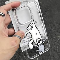 Cute S-Simons-Cat New Phone Case For Samsung Galaxy A57 A56 A36 A26 A55 A35 A16 A54 A34 A25 A24 A15 A14 A05S A73 A53 A33 4G 5G Samsung A22 4G