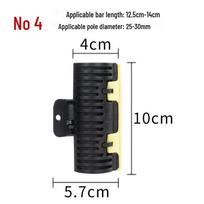 Large Universal Heat Insulation Perm Clips for Salon - Cotton & Foil Wrap Curlers black