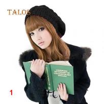 Fashion Women's Lady Beret Braided Baggy Beanie Crochet Hat Ski Knitted Girls Hats