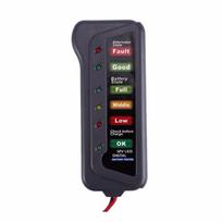 12V Auto Car Digital Battery Alternator Tester 6 LED Lights Display Diagnostic Tool Cars Motorcycle juoda