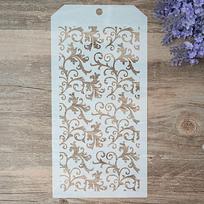 12*24 cm „pasidaryk pats“ besiūlis trafaretas, skirtas tapyti „Scrapbooking“ štampavimo antspaudams albumas „Dekoratyvinės reljefinės popierinės kortelės“