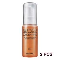 SIDMOOL Raudonojo astaksantino 98,7% koncentrato serumo paslaptis 30 ml* 2 vnt (šviesinimas, odos elastingumas, antioksidacinis poveikis) white