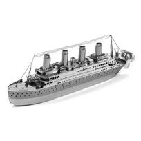 „Titanic“ 3D metalinė dėlionė „pasidaryk pats“ vidutinio sudėtingumo, dovanok dovanas 1pc gray