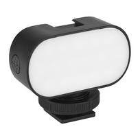 Andoer ST15RGB mini LED vaizdo apšvietimas RGB Vlog užpildymo lemputė 7 spalvų lemputės CRI95+ įmontuotas ličio juoda