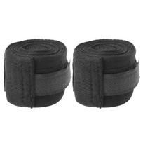 2 Roll of Cotton Boxing Bandage Wrist Wraps Combat Protect Boxing Sport Kickboxing Muay Thai Handwraps Training Gloves 3.5 raudona