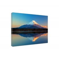 Canvas print, Fuji Mountain Japanese Landscape 60x40 mėlyna
