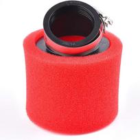42 mm filtro lenktas putplasčio kempinės valiklis, keičiamas 125 cc mopedas 140 cc 200 cc CRF KLXDirt Bike (1vnt-raudona) One Size raudona