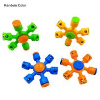EDC Spinning Top Plastikiniai Pop Fidget Spinner Vaikiški žaislai orange
