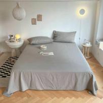 Ins Style vienspalviai patalynės užvalkalai, vienvietis studentų bendrabutis, paprasta ir storai odai pritaikyta dvigulė lova, viskas įskaičiuota 150*230cm