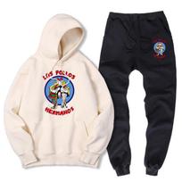 Los Pollos Hermanos Vištienos Broliai Vyriški Moteriški Unisex Rinkiniai Laisvalaikio Hoodies Sportiniai Kostiumai Per dideli Džemperiai Sportiniai Kostiumai Paltai XL