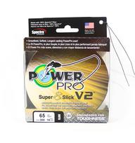 Power Pro Super 8 Slick Version 2 Spectra Line 65lb by 300yds Onyx (8714) oniksas