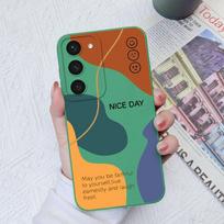 Telefono dėklas, skirtas Samsung Galaxy S20 S21+ FE S22 S23 + Ultra Note 20 Ultra Fashion smūgiams atsparus kvadratinis silikoninis dėklas, skirtas Samsung S23 bumperiams Fundas Samsung Note 10 Lite brown