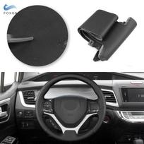 Automobilio priedai Interjeras Vairo dangtelis Perforuotos mikropluošto odos apdaila Honda Civic 9 kartai 2012 2013 2014 2015 black