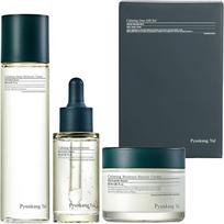 Pyunkang Yul – rinkinys: Raminantis drėkinamasis serumas 30 ml + raminamasis drėkinamasis kremas 50 ml black