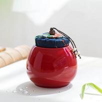 Naujas stilius Keraminės arbatos skardinės Drėgmei atsparios sandarios skardinės Arbatos rinkinys arbatos rinkinio priedai Kelionės patogumas Arbatos laikymo bakas WSHYUFEI Tea caddy3 8.5x8.8cm  240ml white