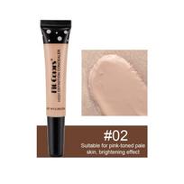 8 spalvų Tube Concealer Concealer Repair Nourishing Liquid Foundation Cover tamsius apskritimus ir spuogų dėmes 02# beige