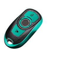 Madingi TPU automobilio nuotolinio valdymo pulto raktų dėklo dangteliai, skirti Opel Astra K Buick ENCORE ENVISION NAUJI LACROSSE GS 20T 28T Vervno automobilių priedai 2 Buttons žalia