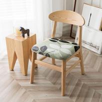 Printed Stretch Chair Covers Anti-dust Furniture Protector Spandex Chair Seat Covers for Hotel Banquet Kitchen Wedding Removable balta