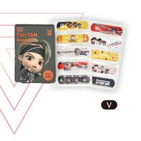 BTS („BangTan Boys“.) TinyTAN MIC Drop Vienkartinis tvarstis 20 dėžučių(200ea)