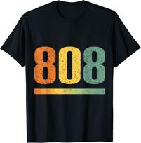 808 Roland būgnų mašina retro vintažiniai unisex marškinėliai S