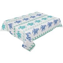 Vėžlio totemo tekstūra vasaros staltiesės atostogų dekoro vandeniui atspari stačiakampė staltiesė Vestuvių dekoro stalo danga 4pcs 33x48 Table mat