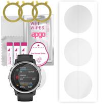 3x apgo Hidrogelio ekrano apsauga Garmin Fenix 6S, Hidrogelio plėvelė, su pozicionavimo sluoksniu, lengvas montavimas