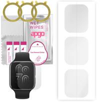 3x apgo Hydrogel Screen Protector for Oppo Watch (41mm), Hydrogel Film, with positioning layer easy installation