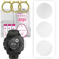3x apgo Hydrogel ekrano apsauga, skirta Garmin Instinct, hidrogelio plėvelė, su pozicionavimo sluoksniu, lengvas montavimas