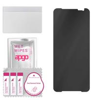apgo Privacy Hybrid for Asus ROG Phone 3 ZS661KS, 7H, Matte, Anti-Spy, tempered glass substitute, non-cracking