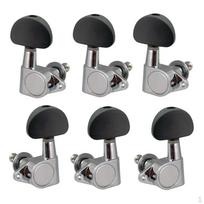 3L3R Totally Enclosed guitar tuning Pegs For Acoustic/Electric gray